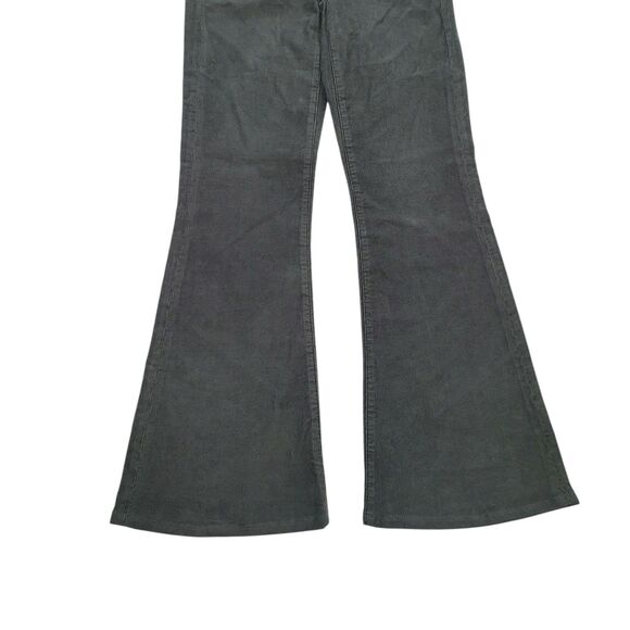 NWT American Eagle Corduroy Pants Womens 000 Super High Rise Flare Button Fly - Picture 4 of 16